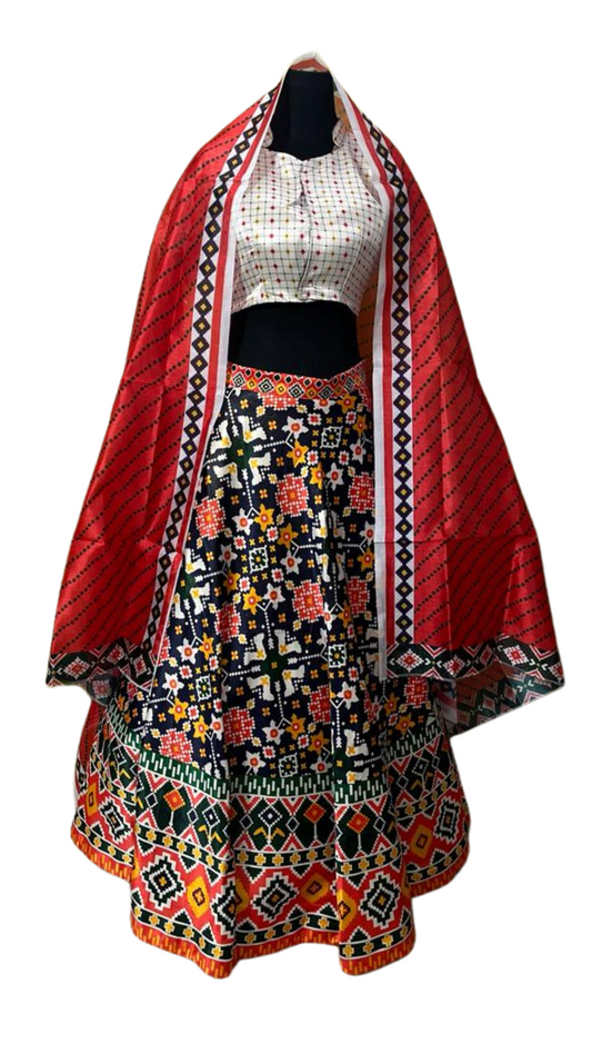 Patola Print Lehenga