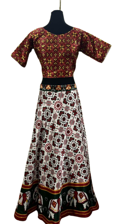 Patola Print Lehenga