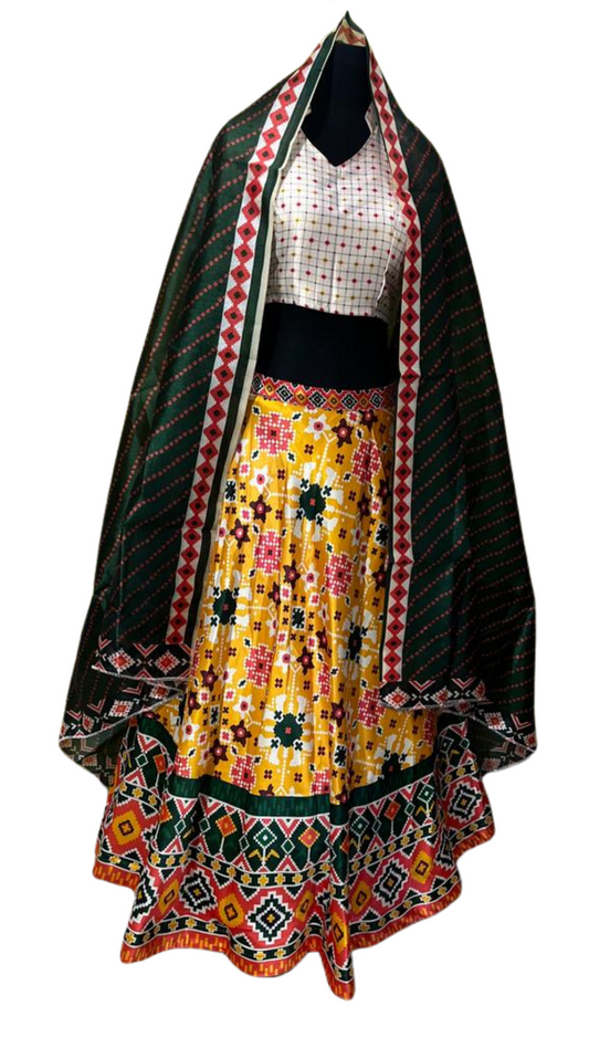 Patola Print Lehenga